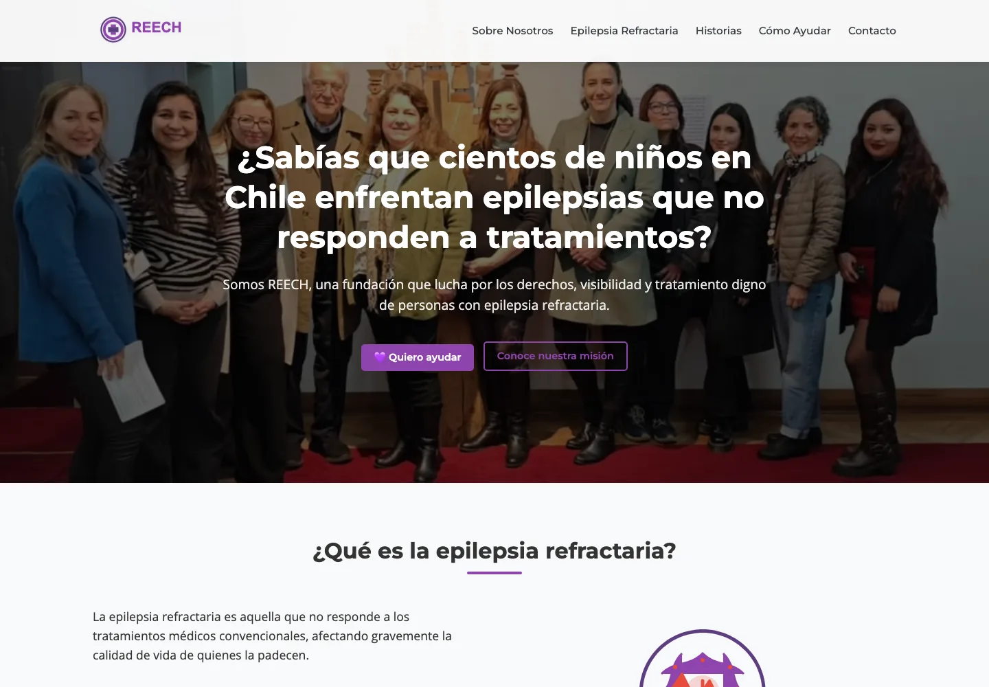 REECH — fundación de epilepsia refractaria de Chile